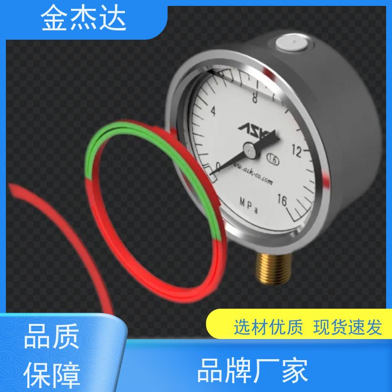 ASK油压表 OPG-AT-G1/4-60X2.5MPa压力表 不锈钢耐震 易于辩识
