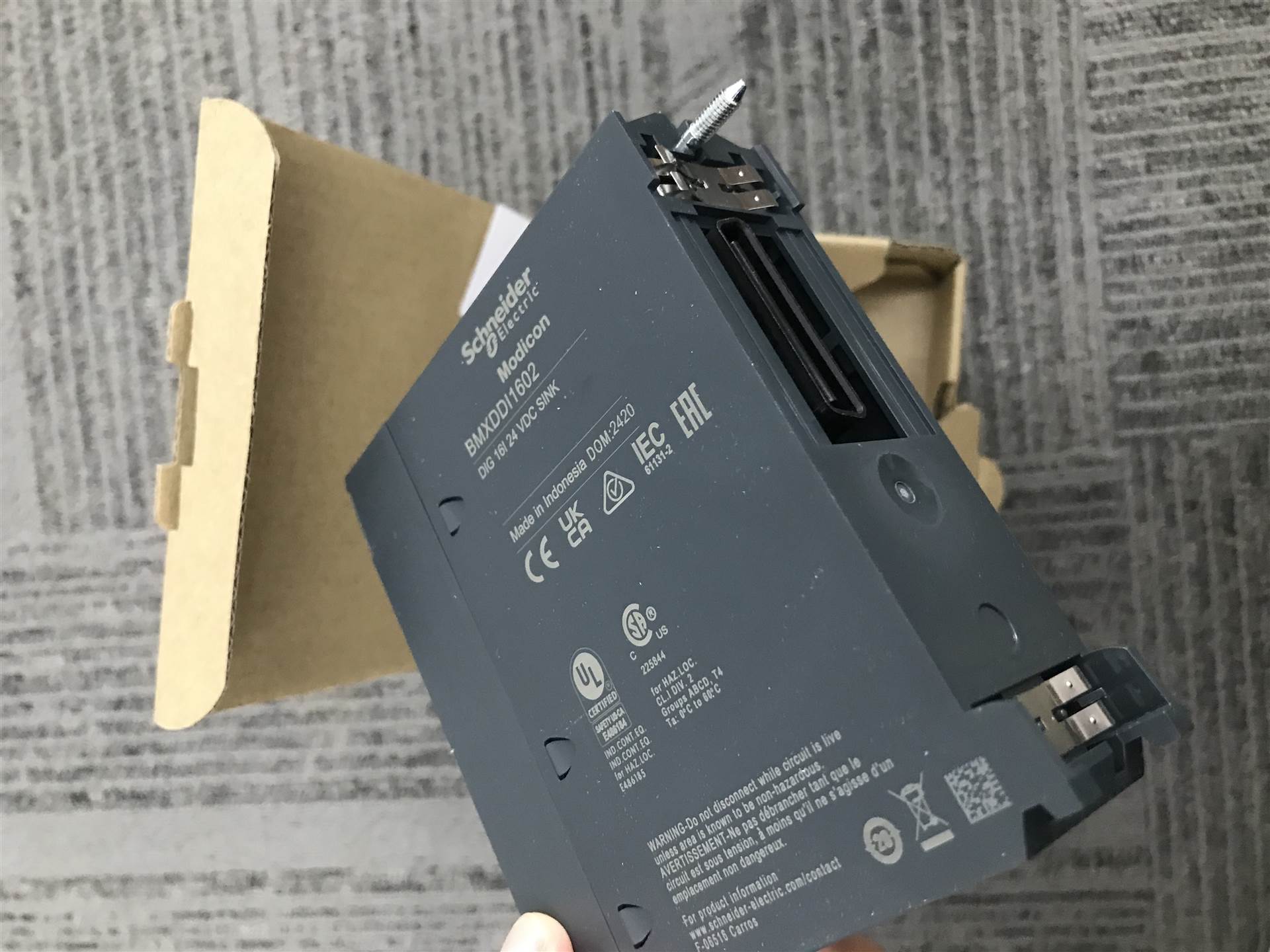 施耐德M340数字量输入模块BMXDDI1602