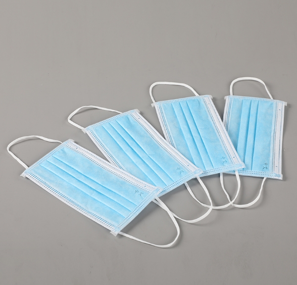 平面耳挂式医用外科口罩