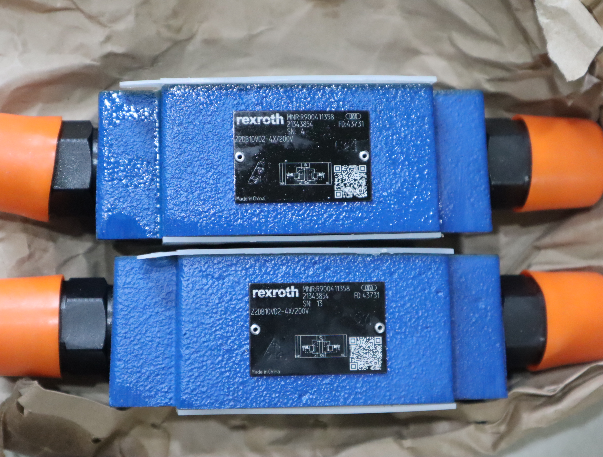 Z2DB10VD2-4X/200V R900411358 Z2DB10VD2-42/200V 力士乐REXROTH