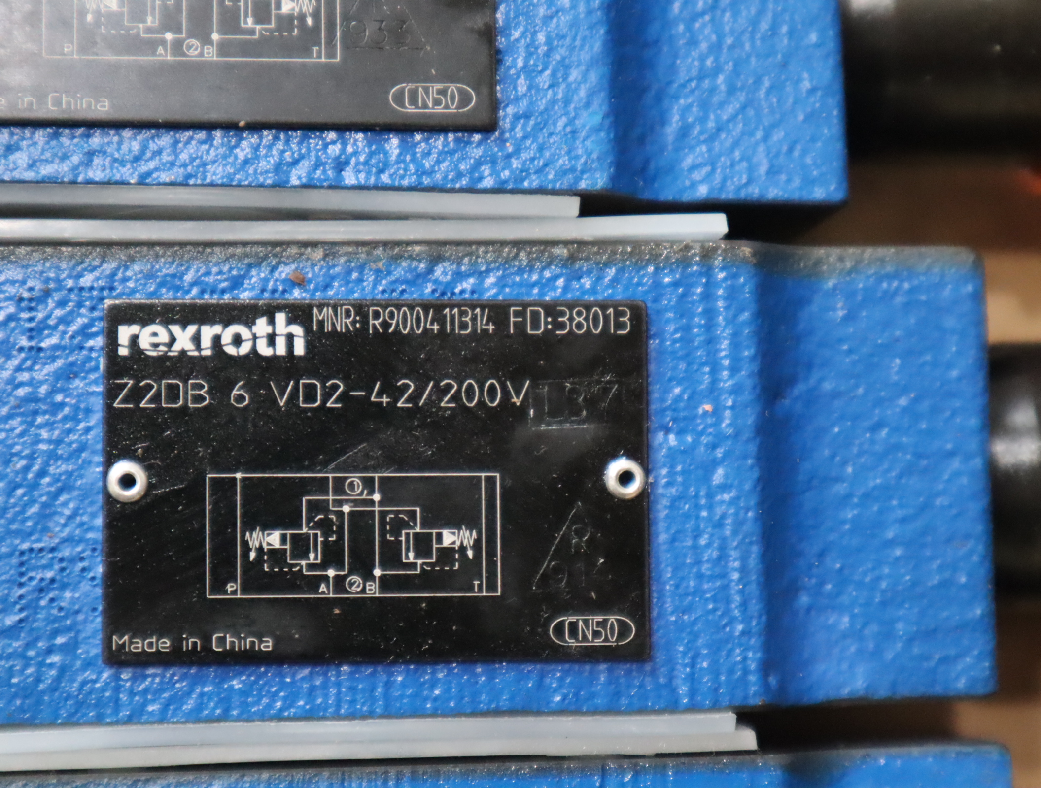 Z2DB6VD2-4X/200V R900411314 Z2DB6VD2-42/200V 力士乐REXROTH