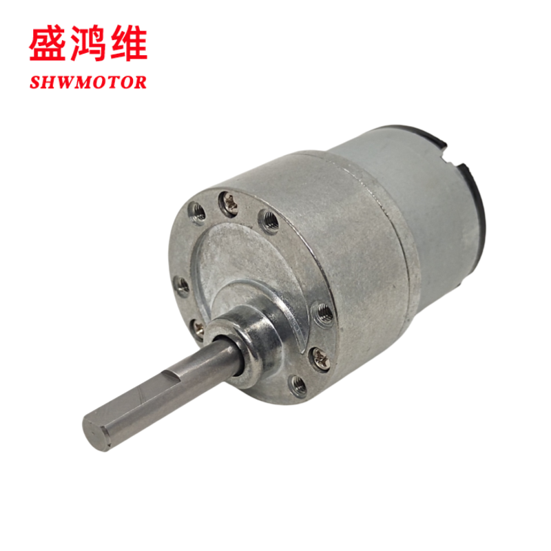 厂家供应 520减速马达 37微型减速电机 直流齿轮电机