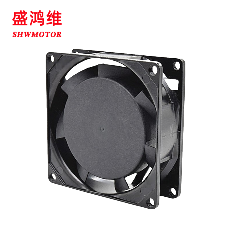 220V交流风扇8025 散热风扇 小型排风机 配风扇网罩
