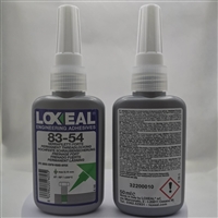 乐赛尔83-54胶水LOXEAL83.54厌氧胶 绿色耐高温200度