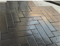 现代工艺-莱姆石仿古石材 黑色洞石大理石 黑石英蘑菇石