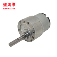 厂家供应 520减速马达 37微型减速电机 直流齿轮电机