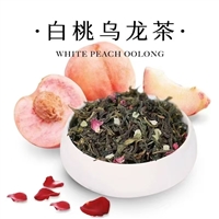白桃乌龙茶水果调味茶