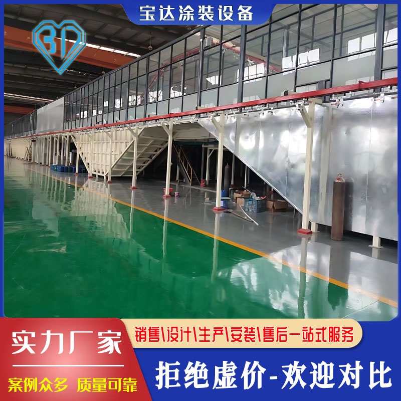 黄冈喷涂设备流水线总代直销 防盗门喷塑