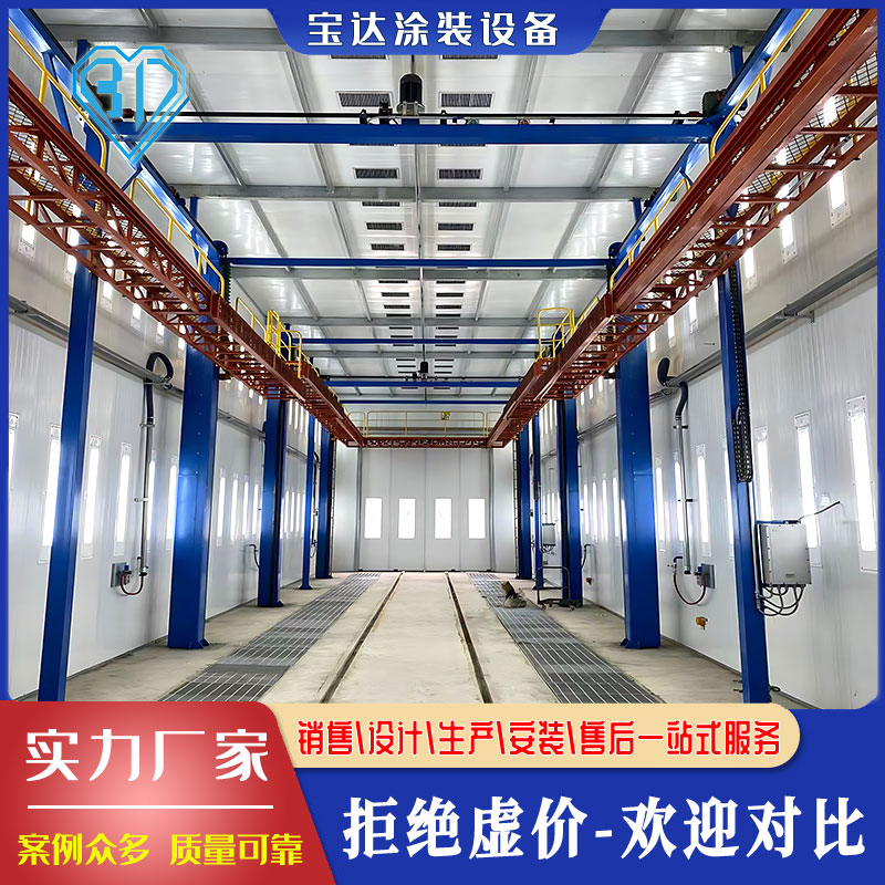 淮南款式齐全 油漆固化烤箱喷粉设备涂装线