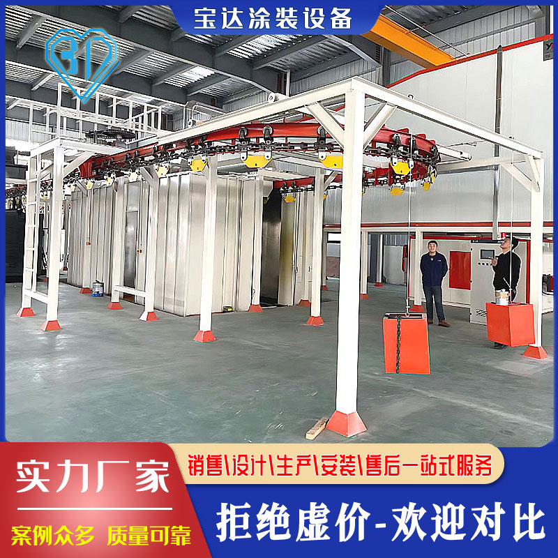信阳喷粉设备涂装线款式齐全 粉末固化烤箱