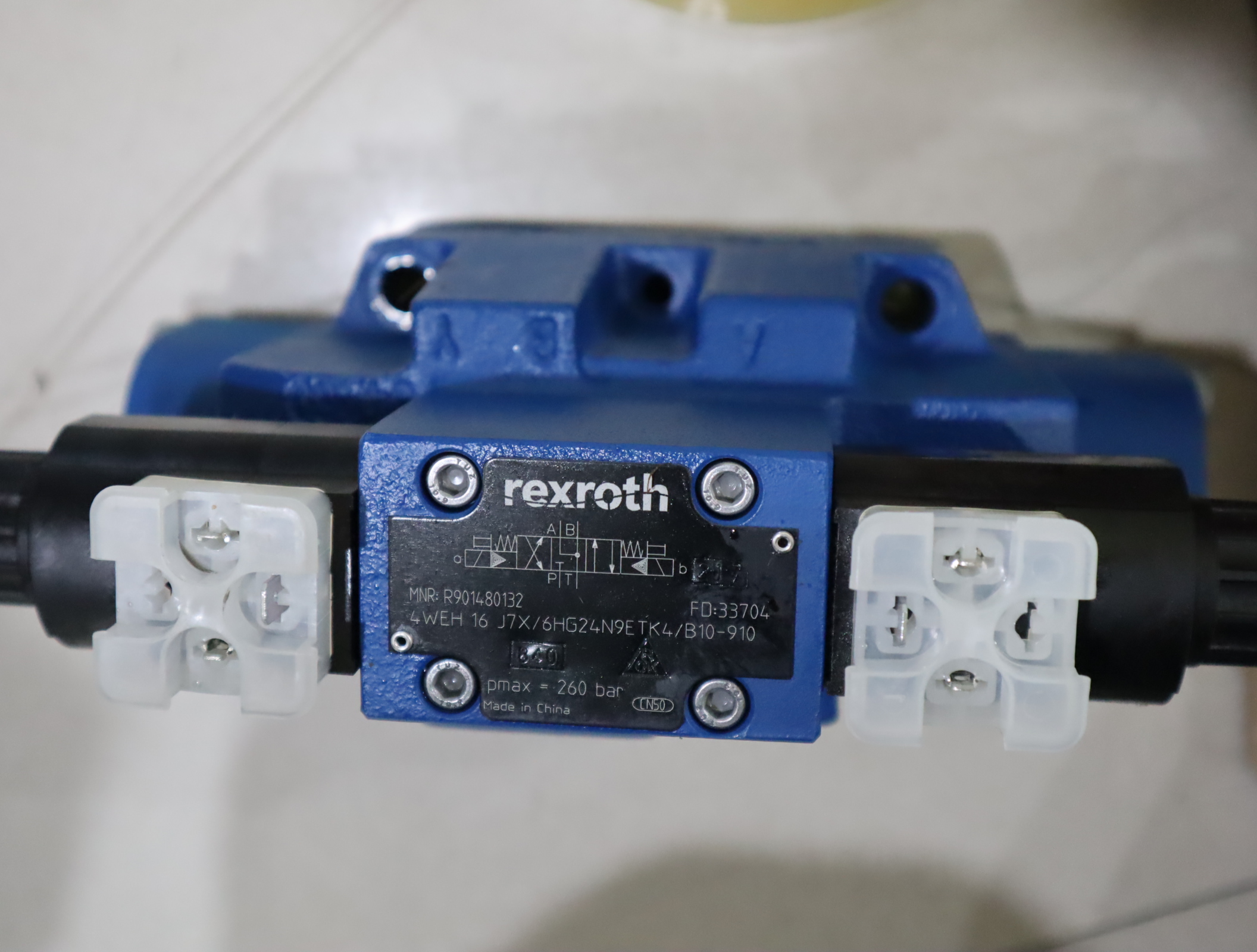 4WEH16J7X/6HG24N9ETK4/B10-910 R901480132 力士乐REXROTH电液阀