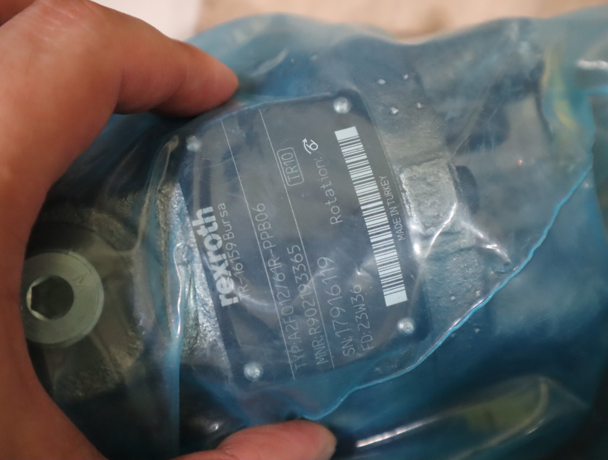 A2FO12/61R-PPB06 R902193365 德国力士乐REXROTH斜轴柱塞泵