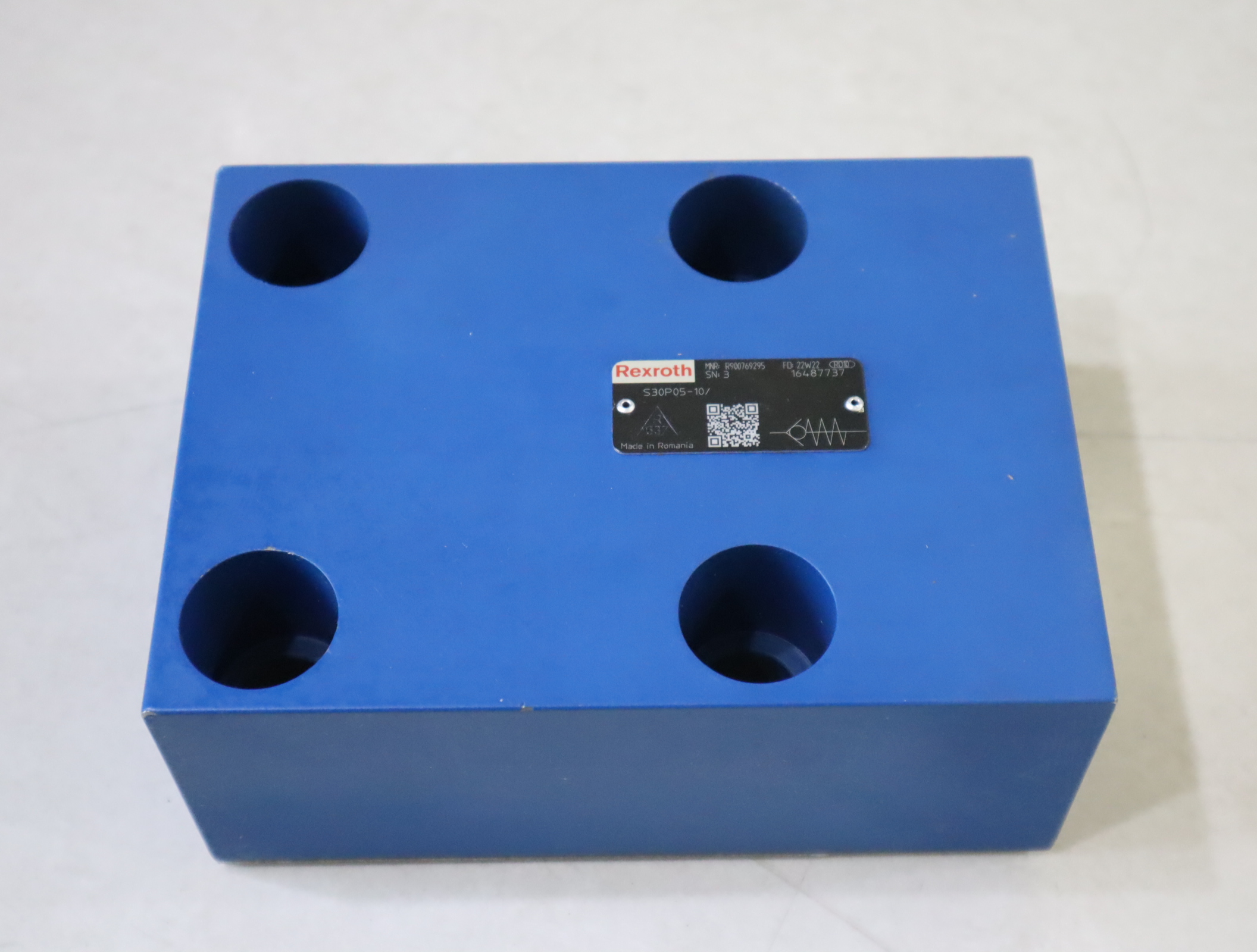 S30P05-10/ S30P05-1X/ S30P05-11/ R900769295 REXROTH单向阀