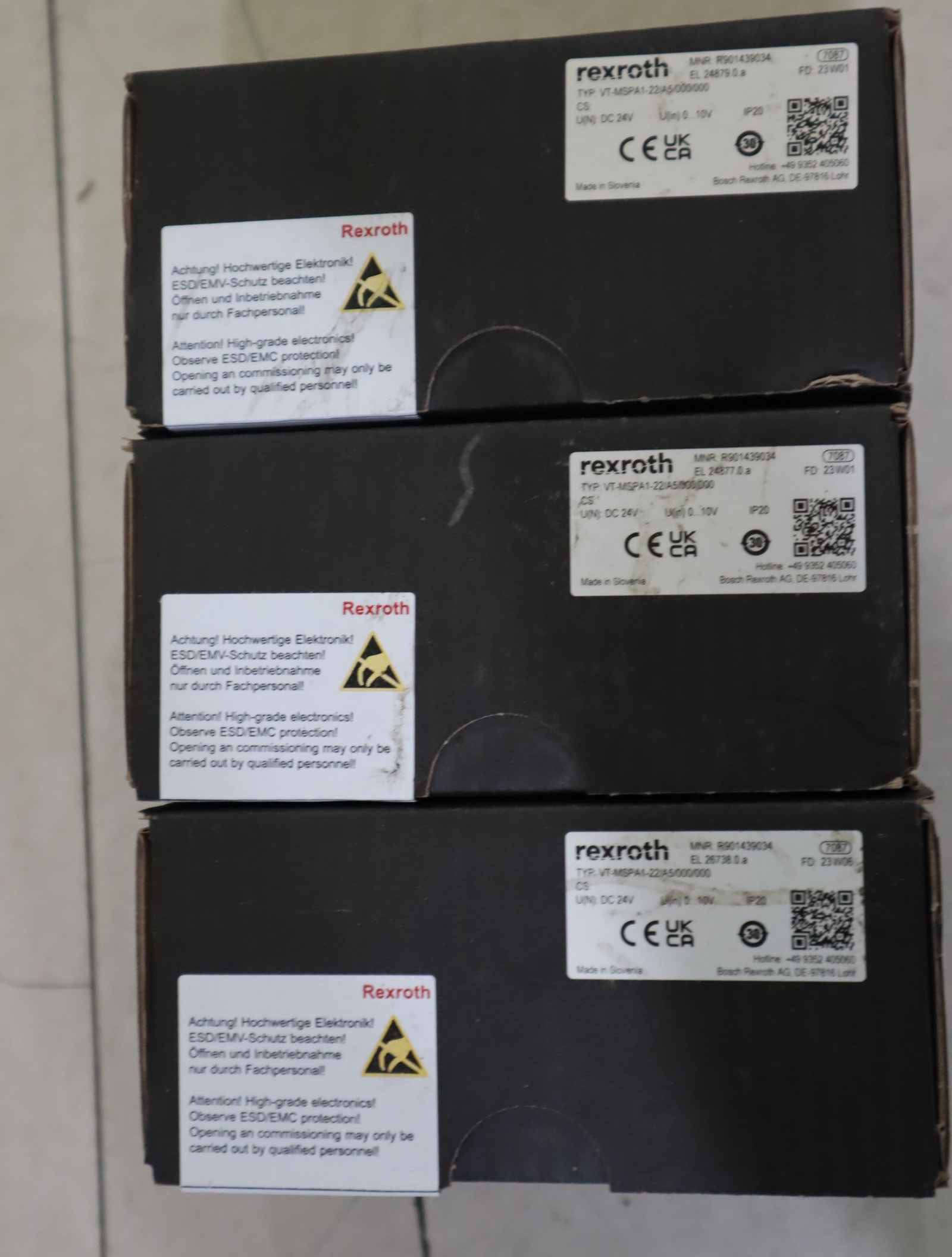 VT-MSPA1-2X/A5/000/000 R901439034 力士乐REXROTH放大器