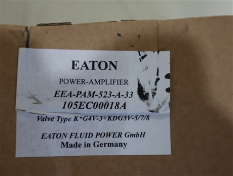 EEA-PAM-523-A-33 105EC00018A 美国威格士VICKERS伊顿EATON放大器