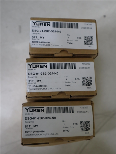 DSG-01-2B2-D24-N0 51T 日本油研YUKEN电磁阀