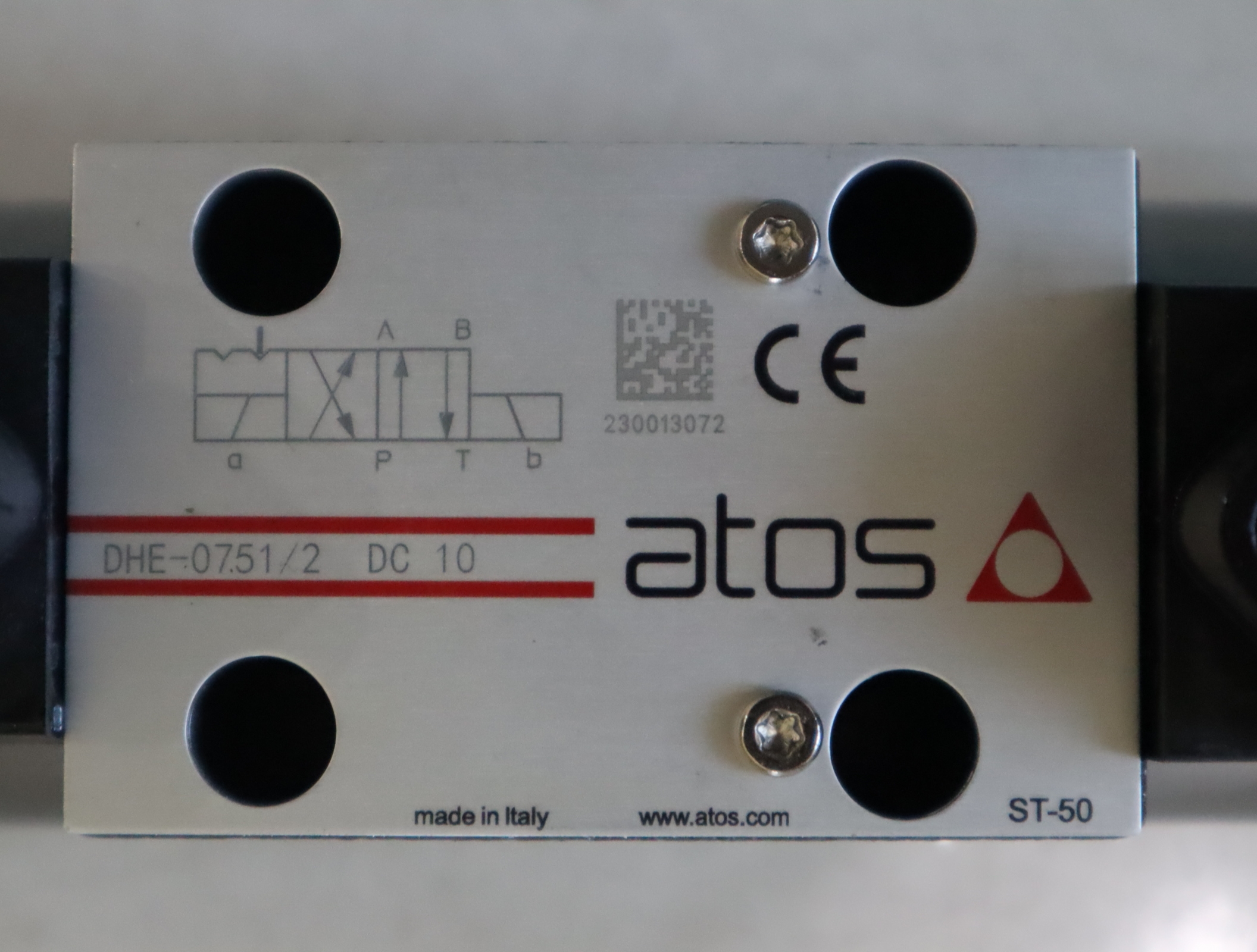 DHE-0751/2 DC 10 意大利ATOS阿托斯电磁阀SDHE-0751/2 DC 10 