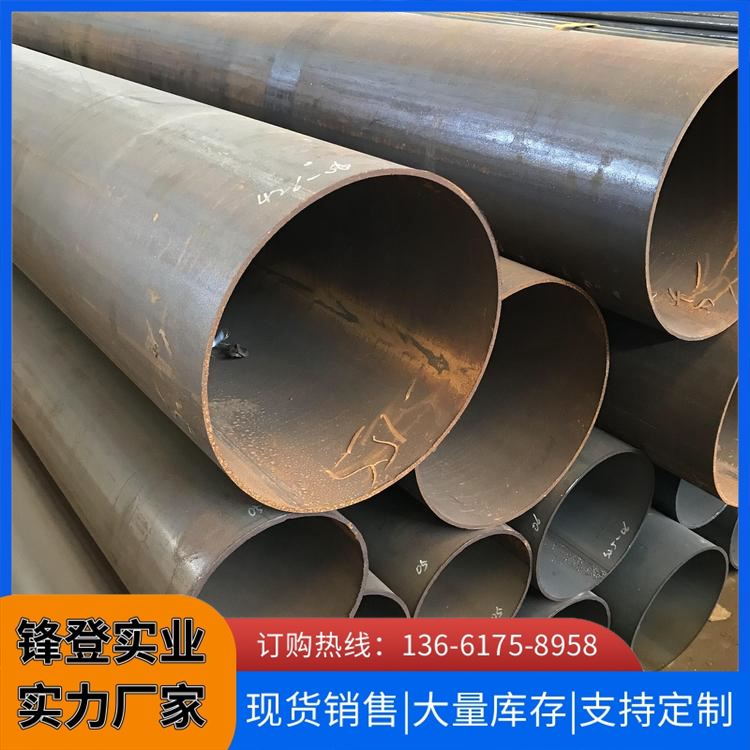 锋登实业 地支架围墙搭架用铁圆管 厂家直供  3寸80外径89 焊管