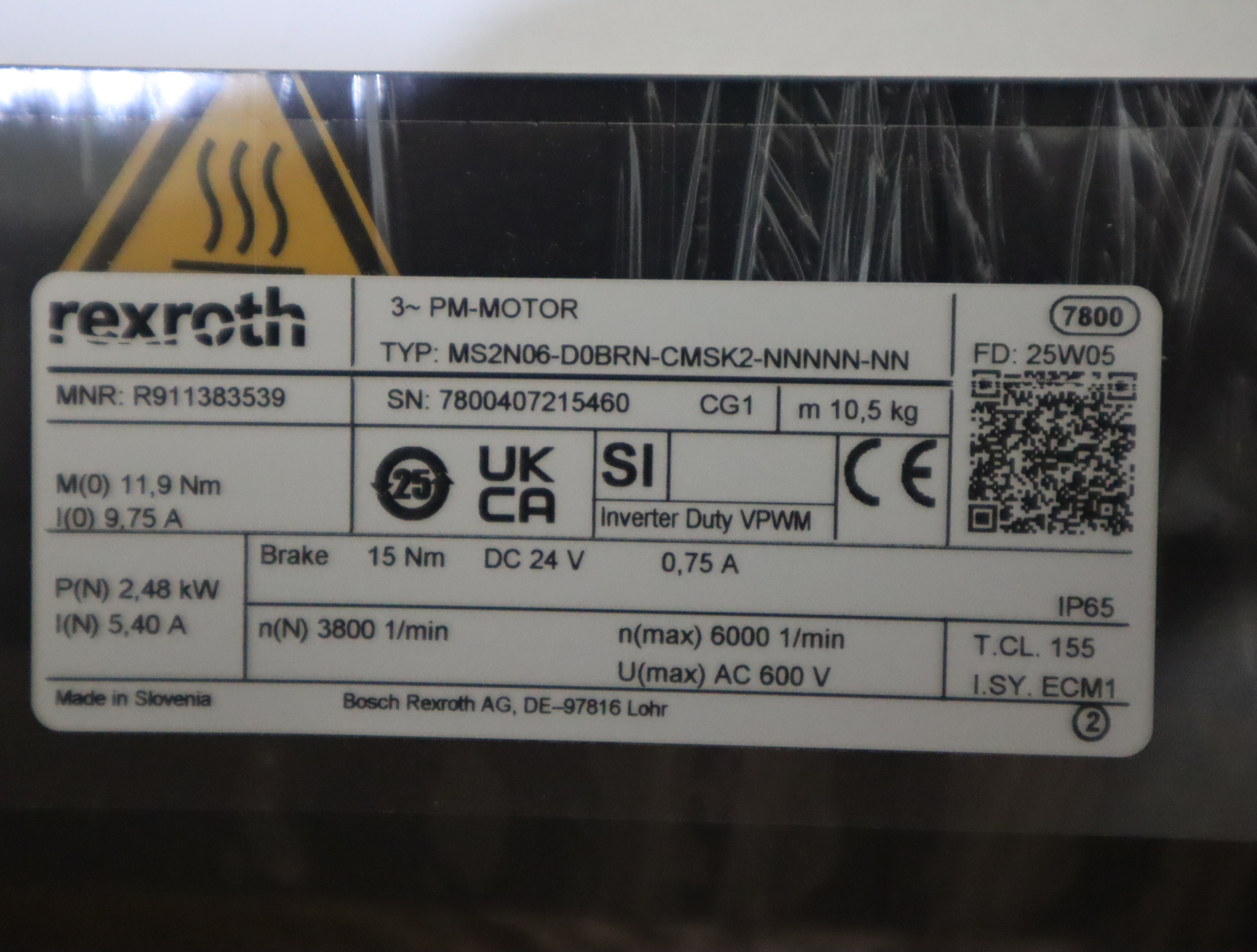 MS2N06-E0BRN-CMSK2-NNNNN-NN R911383539 REXROTH力士乐驱动器