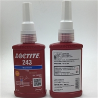 重庆 loctite胶粘剂经销商乐泰243厌氧胶耐油性蓝色50ML/250ML/1L