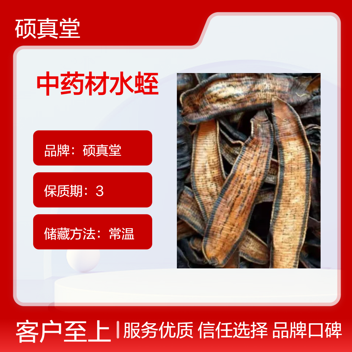 中药材水蛭蚂蝗马蛭精选晒干品质无硫无添加批发零售包邮