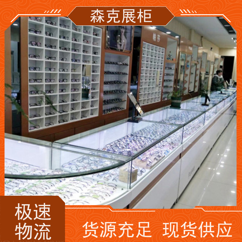 森克 结构牢固 专业定制恒温酒柜 木纹免漆板 展示柜设计