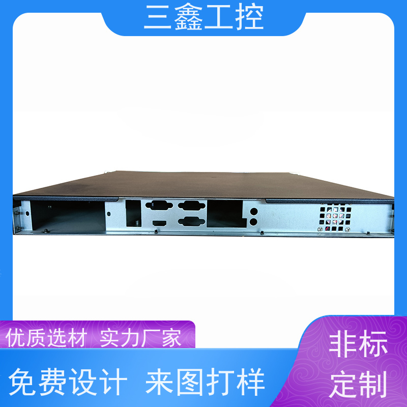 深 圳三鑫4U通讯不锈钢机箱 螺丝机外罩  多硬盘位 TY-4UX喷塑工艺