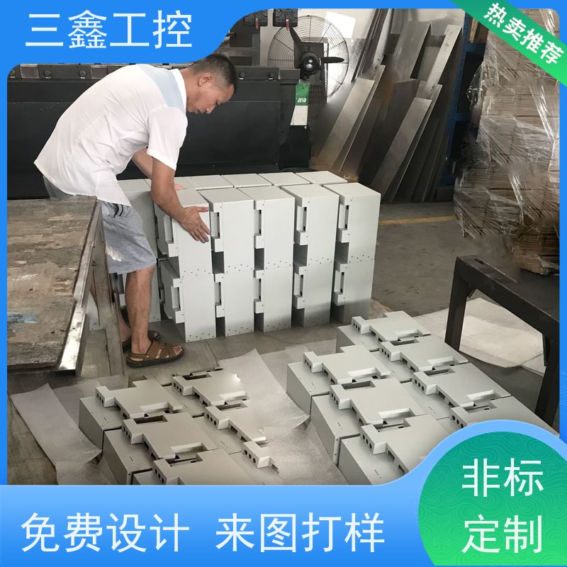 非标定制3U仪表仪器机箱 螺丝机外壳  表面阳极氧化 烤漆 