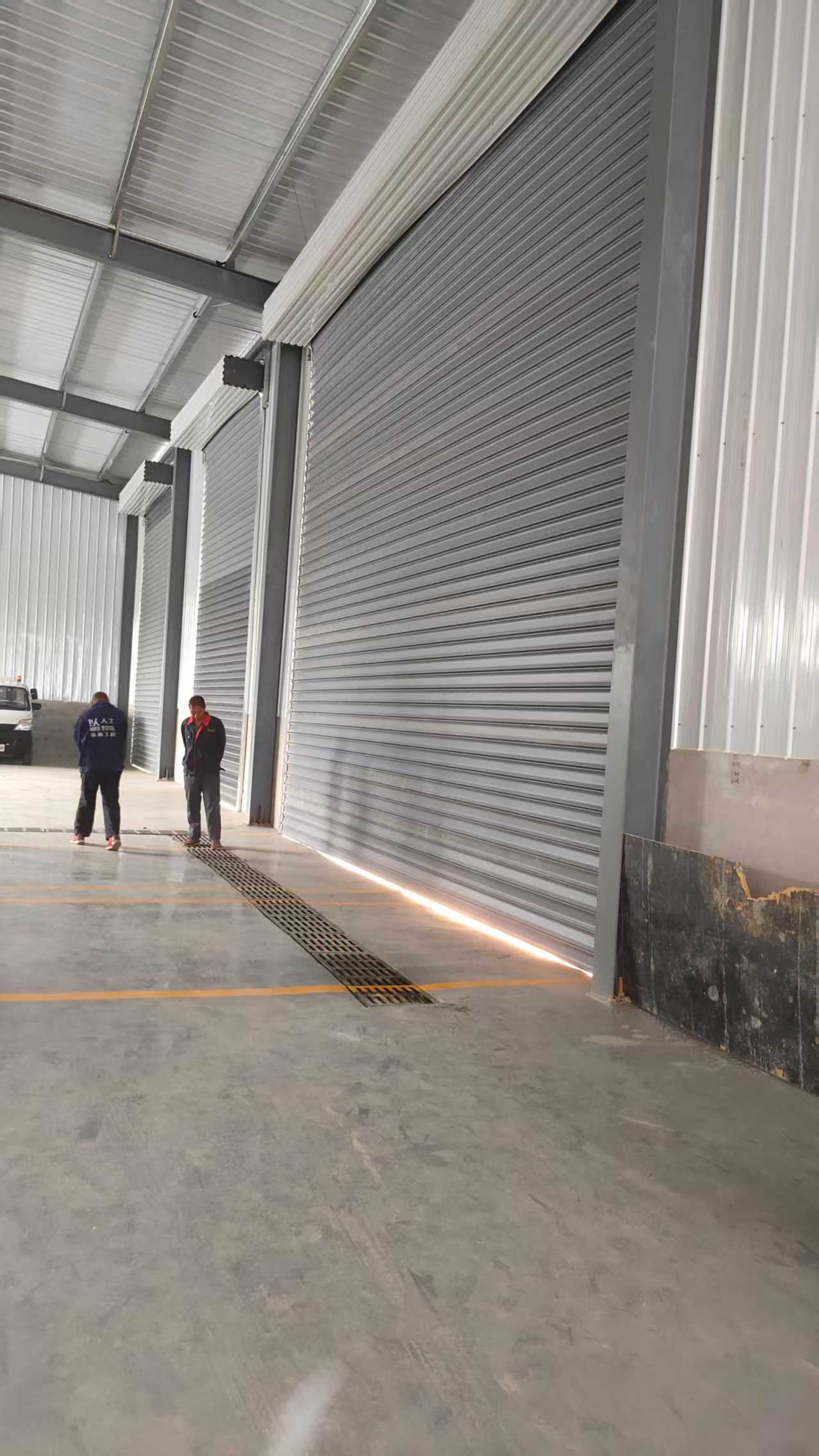 普通电动镀锌不锈钢卷闸门卷帘门店铺工厂304和201材质手拉卷拉门