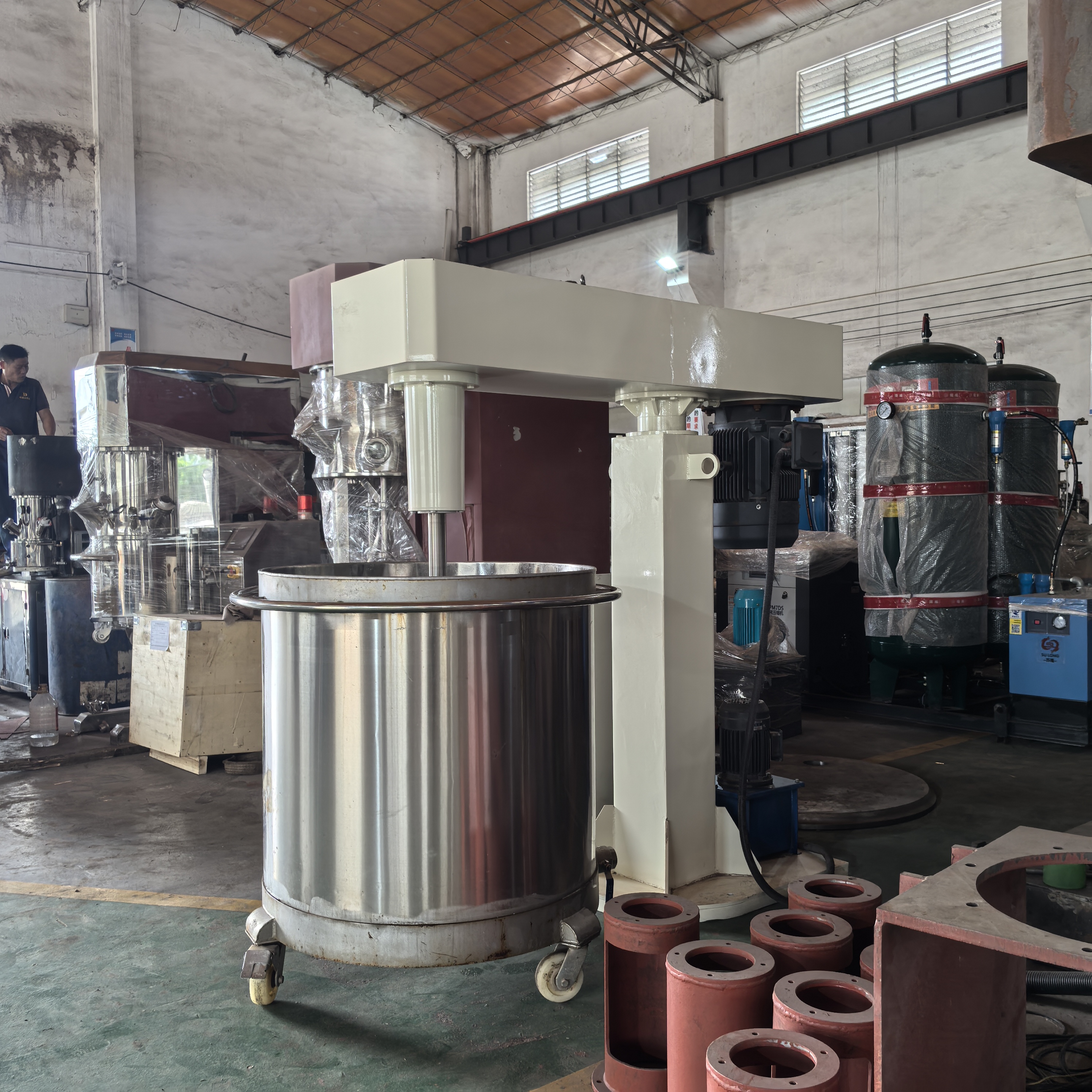 液压分散机配拉缸成套 油墨分散机 涂料分散机 粉料分散机