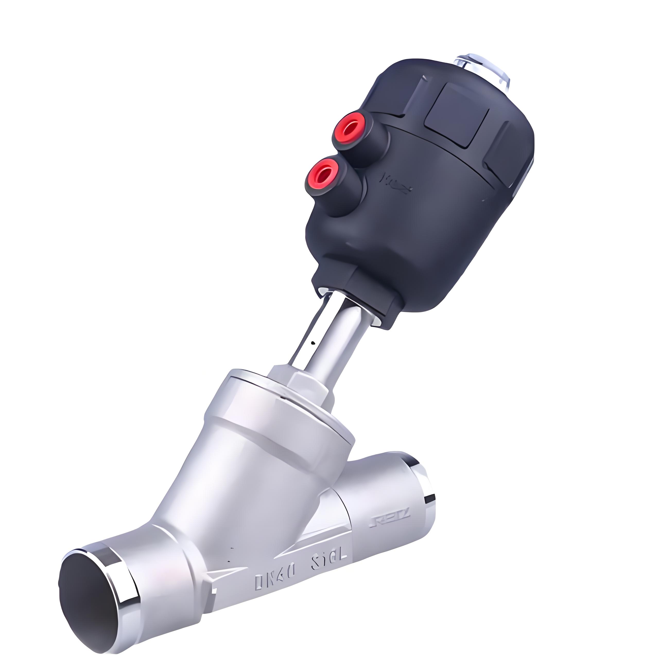 吴忠仪表/黄铜螺纹气动角座阀