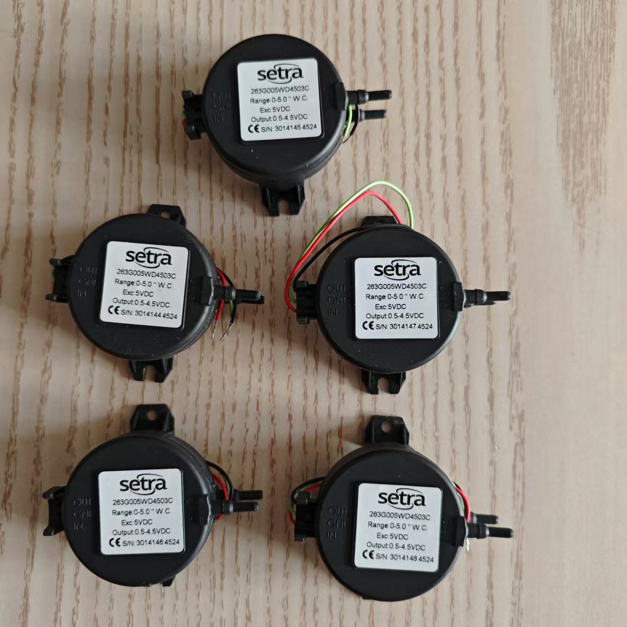 Setre西特低成本微差压传感器 Model 263系列  2631001WD4503C