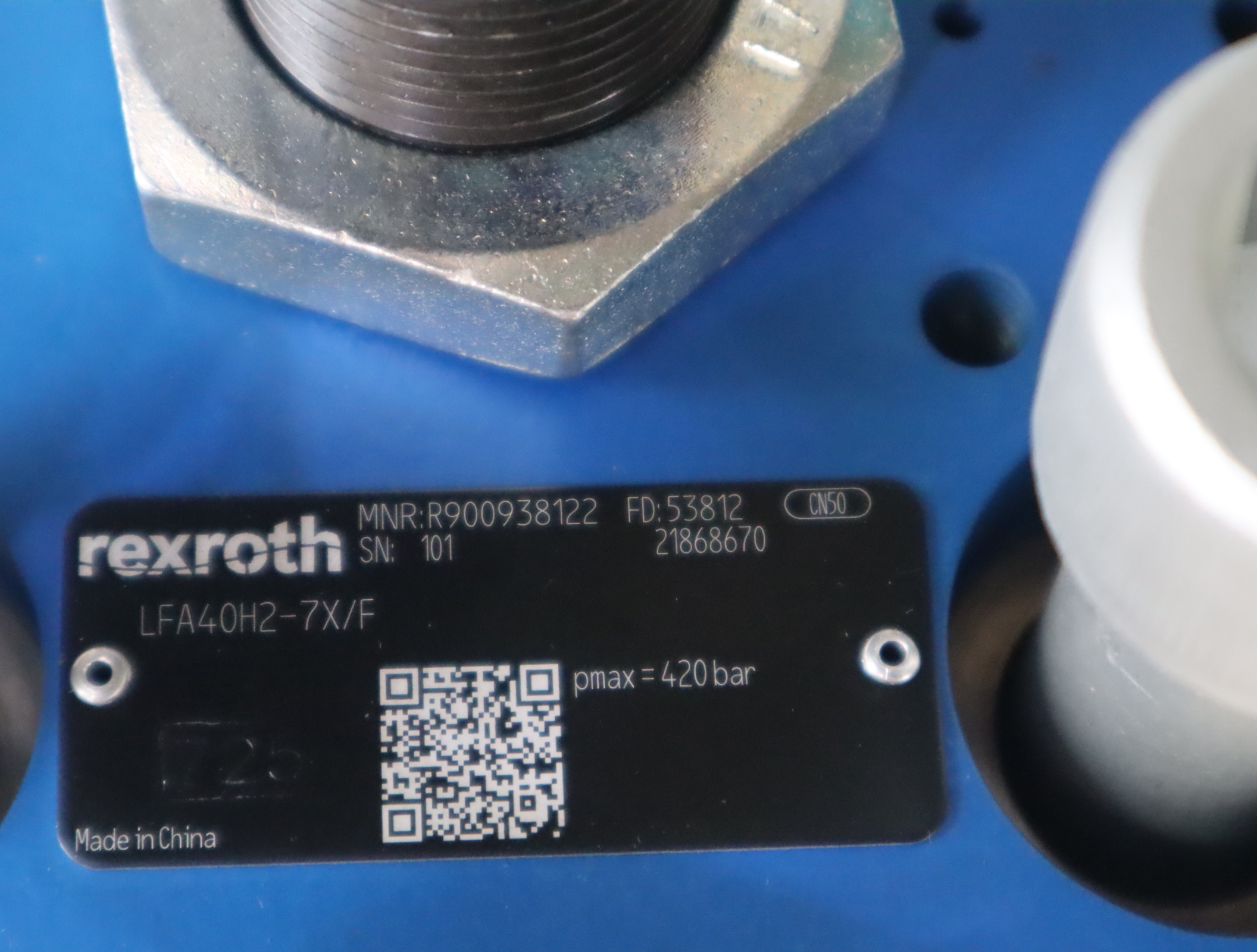 LFA40H2-7X/F LFA40H2-70/F LFA40H2-71/F R900938122 REXROTH盖板