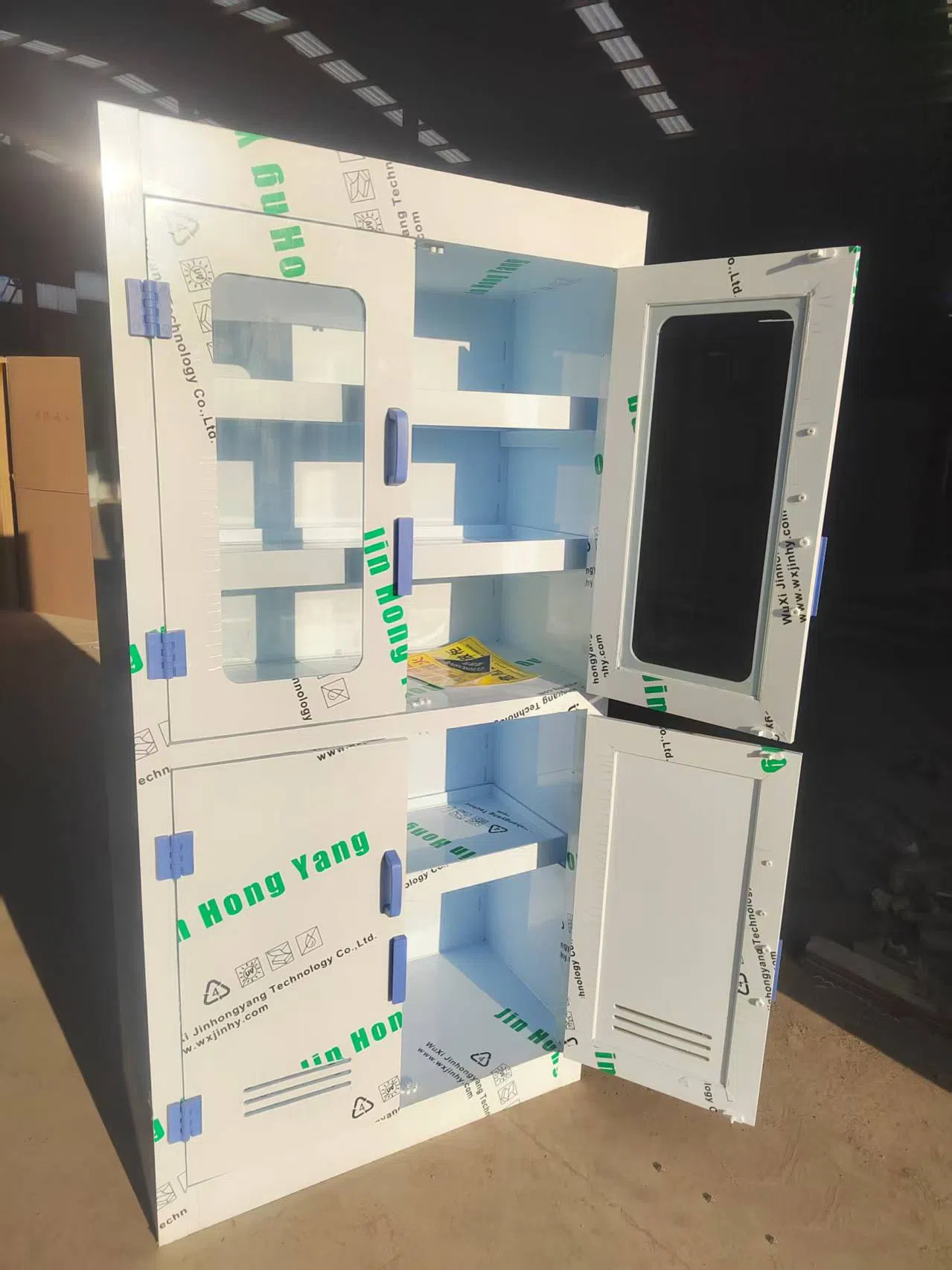 化学药品柜 实验室用双锁化学药品柜
