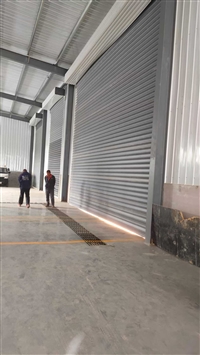 普通电动镀锌不锈钢卷闸门卷帘门店铺工厂304和201材质手拉卷拉门