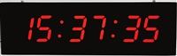 述泰时分秒单面数字时钟北斗GPS同步时钟医疗学校墙壁挂钟 