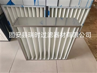 坚固防水初效板框空气滤芯-过滤面积大-阻力低-瑞时过滤