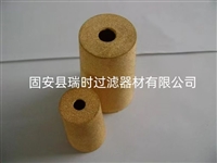 铜粉末烧结滤芯 过滤精度高 透气性强 微孔烧结 瑞时过滤