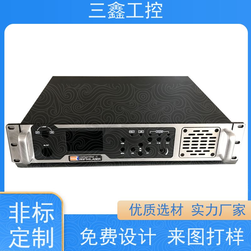 深 圳三鑫机架式数控机箱 室外机柜 多硬盘位 TY-4UX喷塑工艺