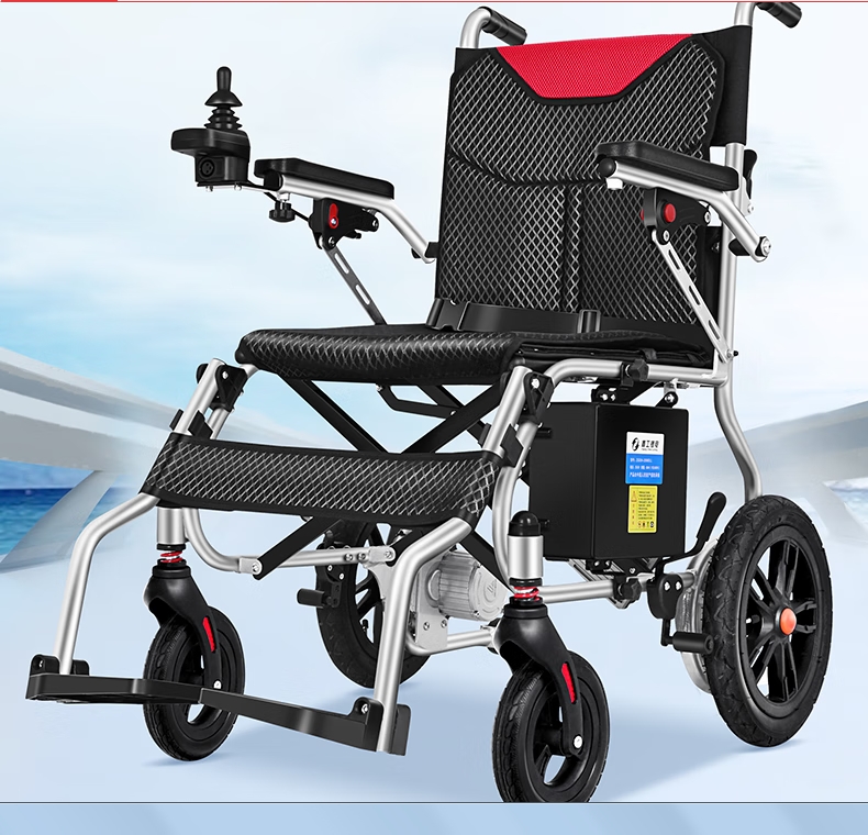 济南电动轮椅专卖 轻便电动轮椅 优乐步折叠老年电动轮椅 送货上门