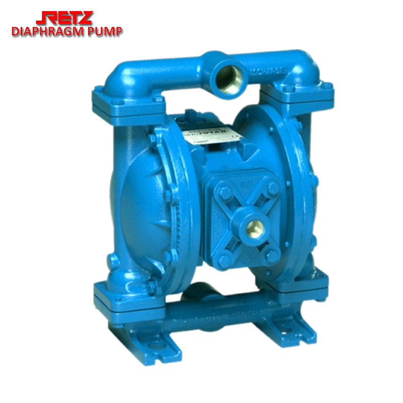 进口铝合金矿用气动隔膜泵 煤矿行业带颗粒泵