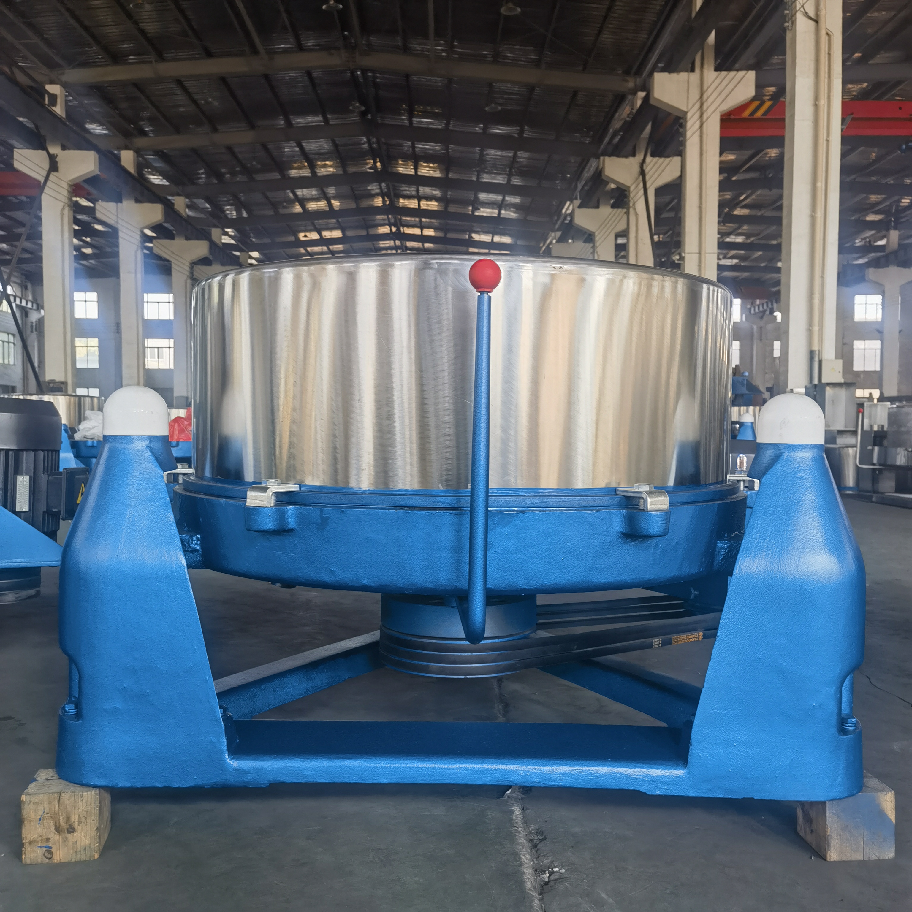 不锈钢脱油机 免固定三足式工业脱水机