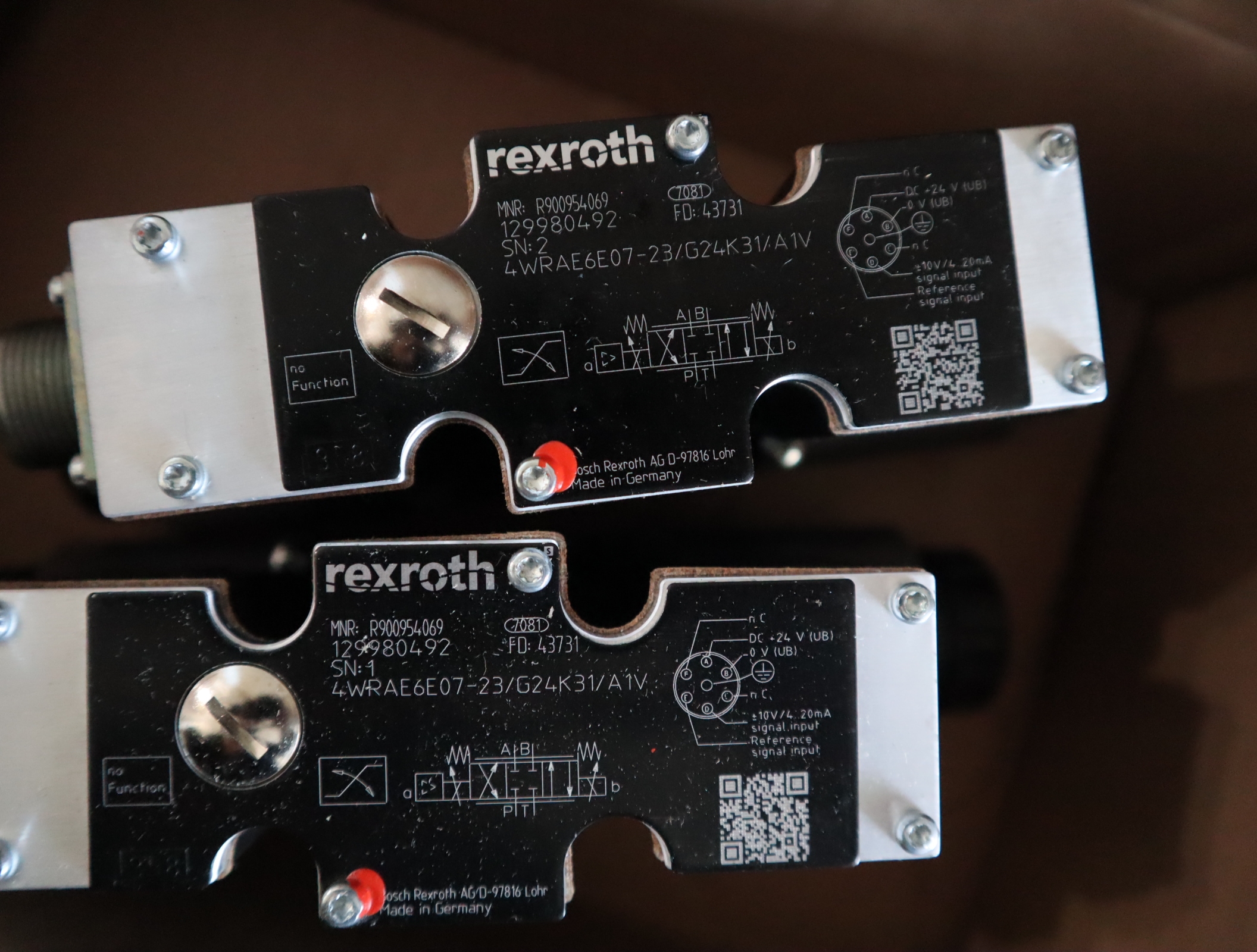 4WRAE6E07-23/G24K31/A1V R900954069 力士乐REXROTH比例阀