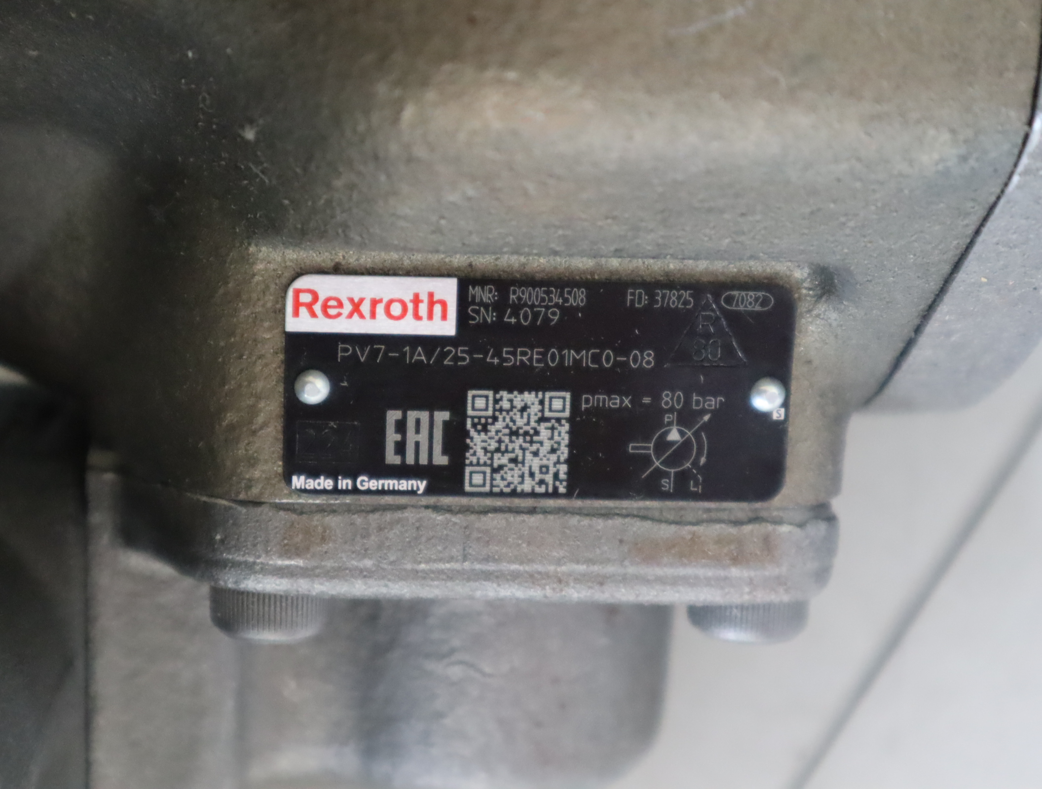 PV7-1A/25-45RE01MC0-08 R900534508 德国力士乐REXROTH叶片泵