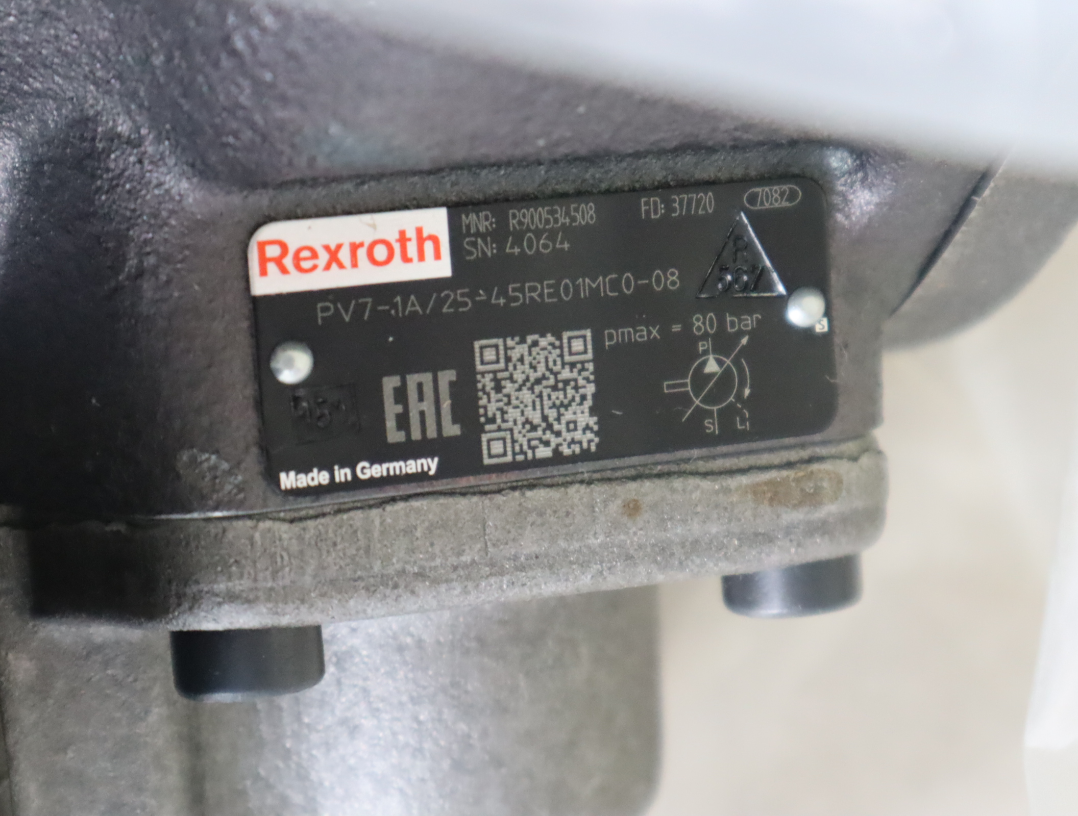 PV7-1A/25-45RE01MC0-08 R900534508 德国力士乐REXROTH叶片泵