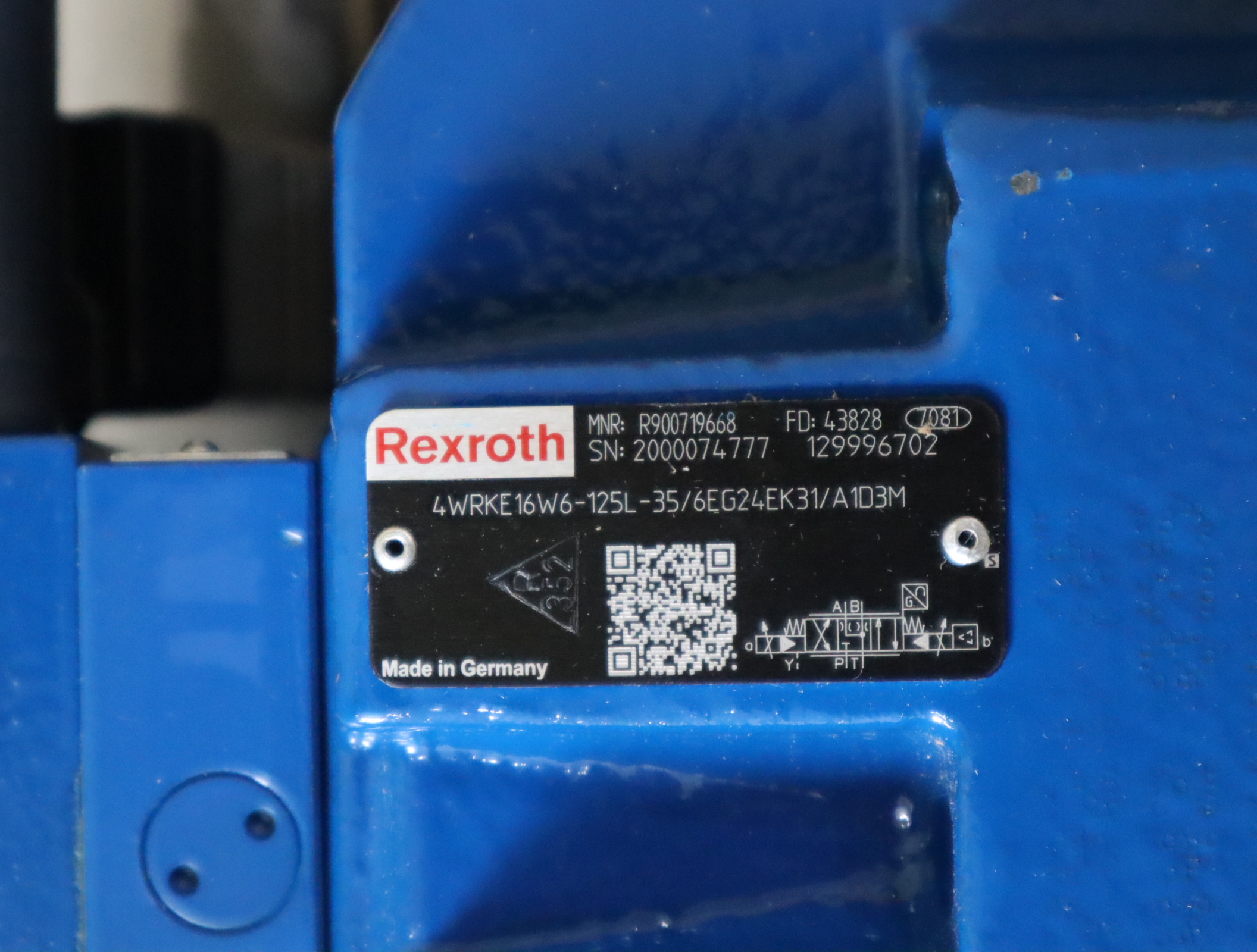 4WRKE16W6-125L-35/6EG24EK31/A1D3M R900719668 REXRTOH力士乐