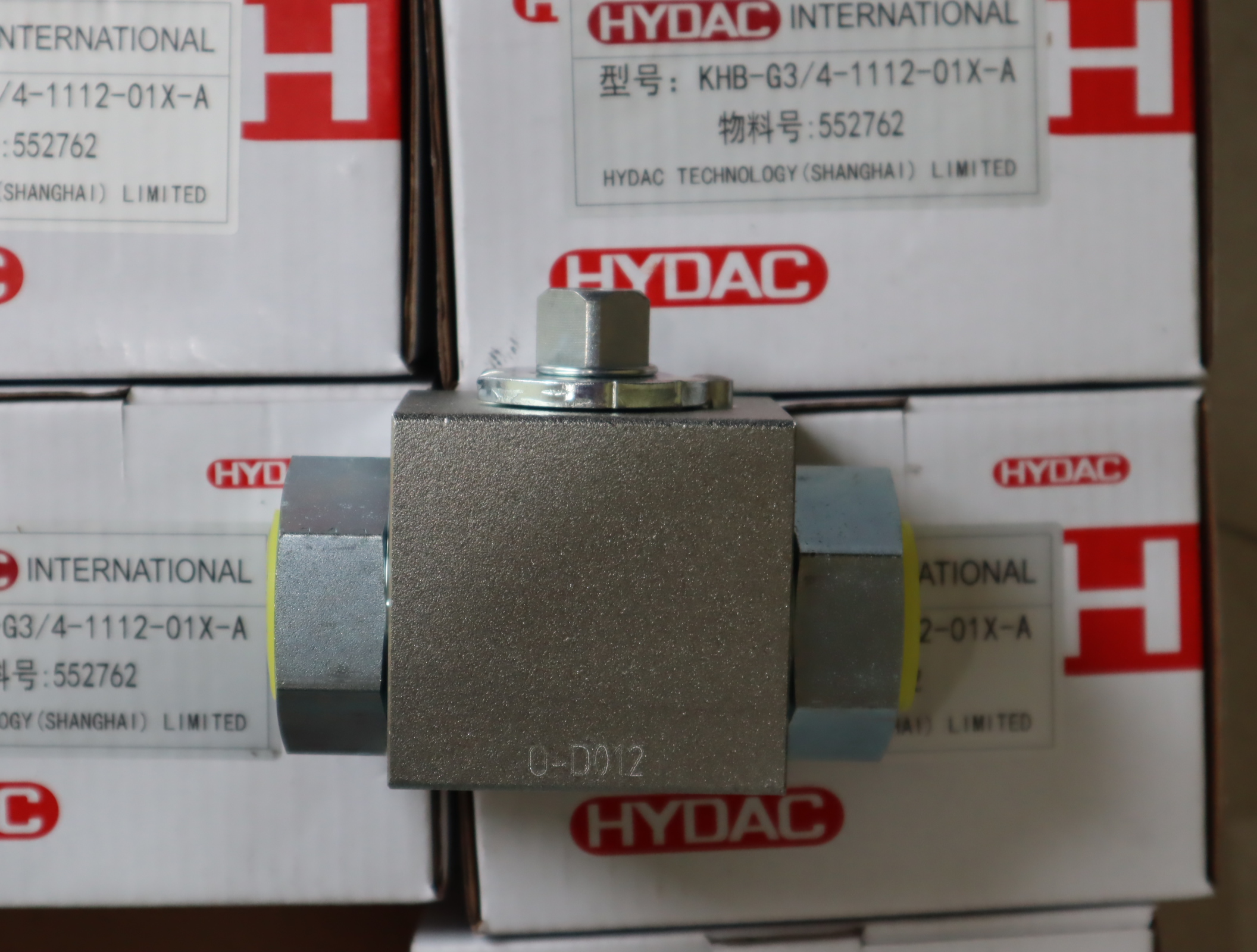 KHB-G3/4-1112-01X-A 552762 德国贺德克HYDAC液压阀球阀