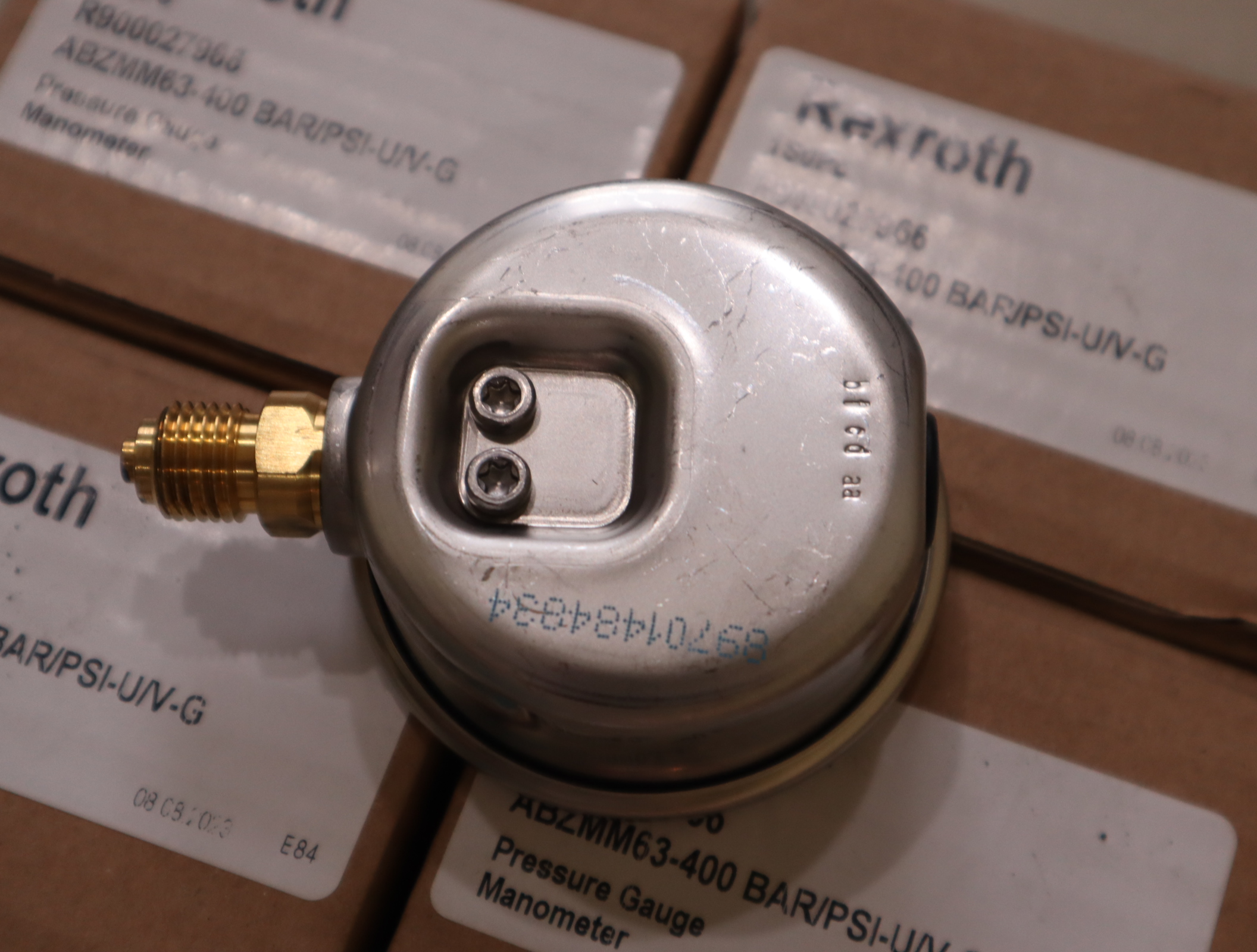 R900027966 ABZMM63-400BAR/PSI-U/V-G 德国力士乐REXROTH压力表