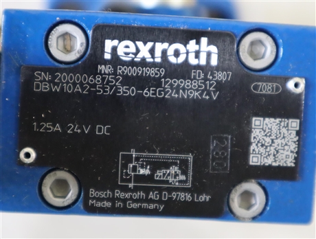 DBW10A2-5X/350-6EG24N9K4V R900919859 德国力士乐REXROTH溢流阀