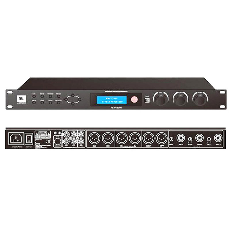 JBL KMP1200S卡拉OK前級處理器 KTV前級效果器 前級混響效果器